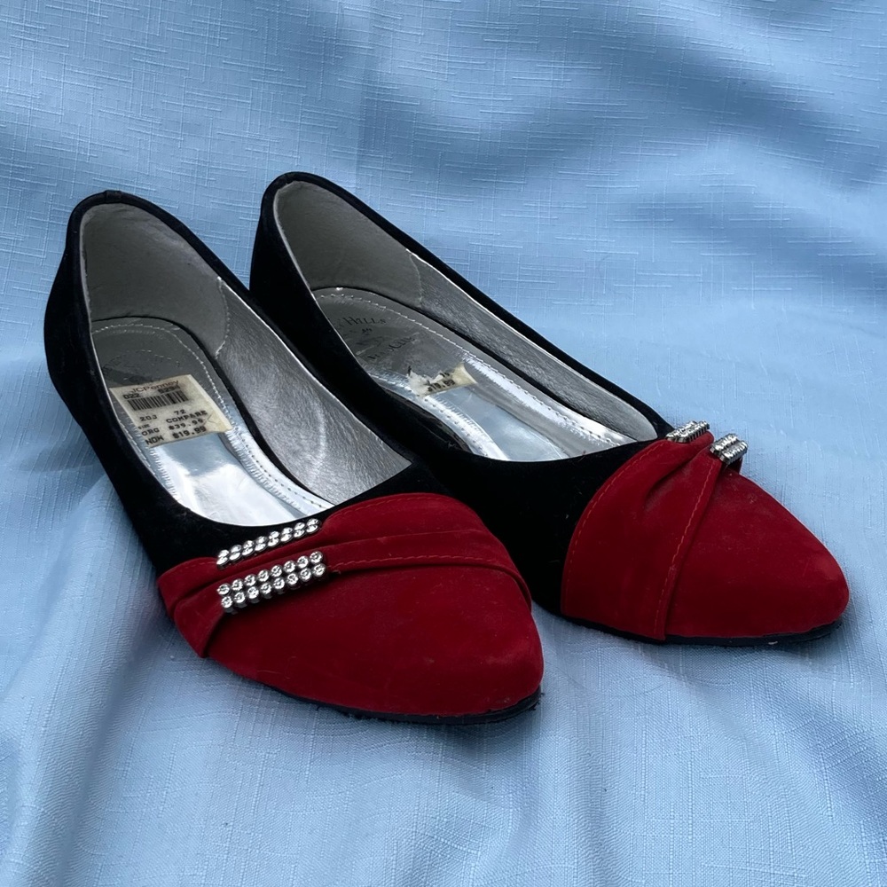 Beverly Hills Polo Club Red Heels 8.5